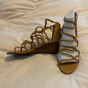 Lucky brand wedge heels